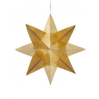 Colgante Estrella Sirius Lene Ø33cm Dorada