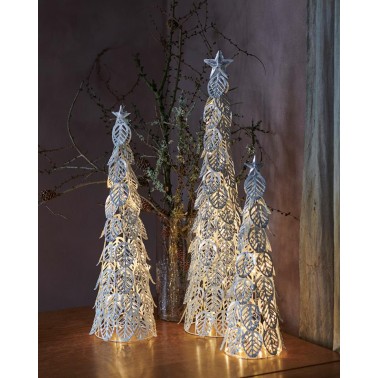 Arbol Sirius Kirstine 43cms 15L Plata