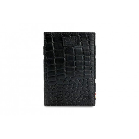 Billetera Mágica Cavare Croco Black