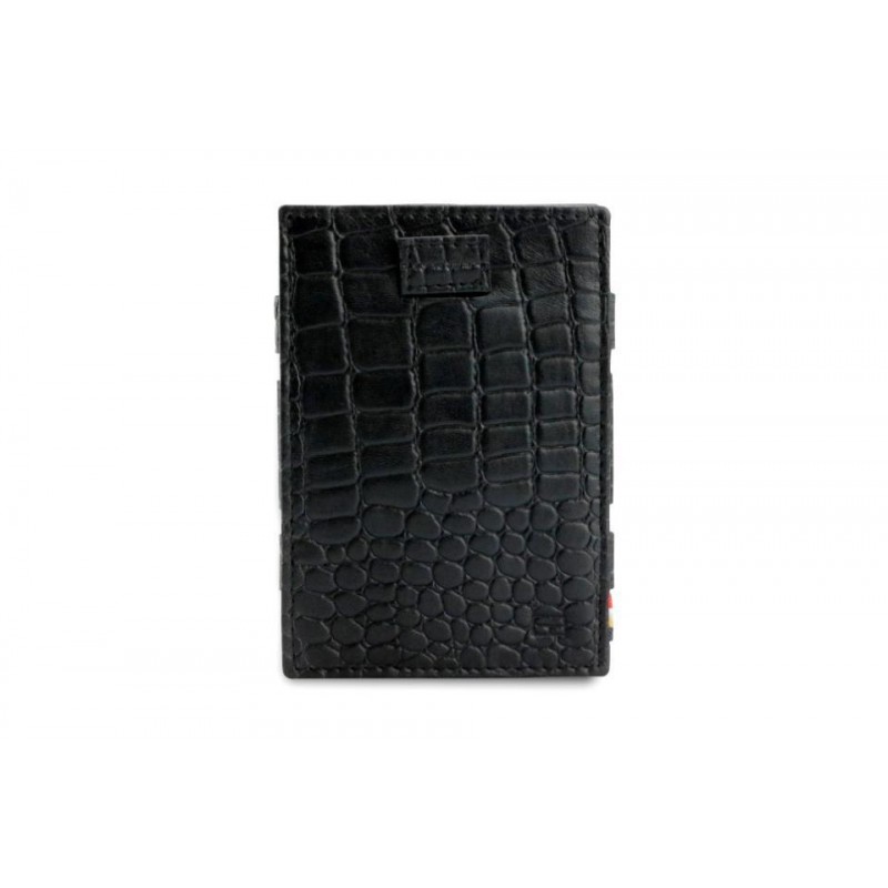 Billetera Mágica Cavare Croco Black