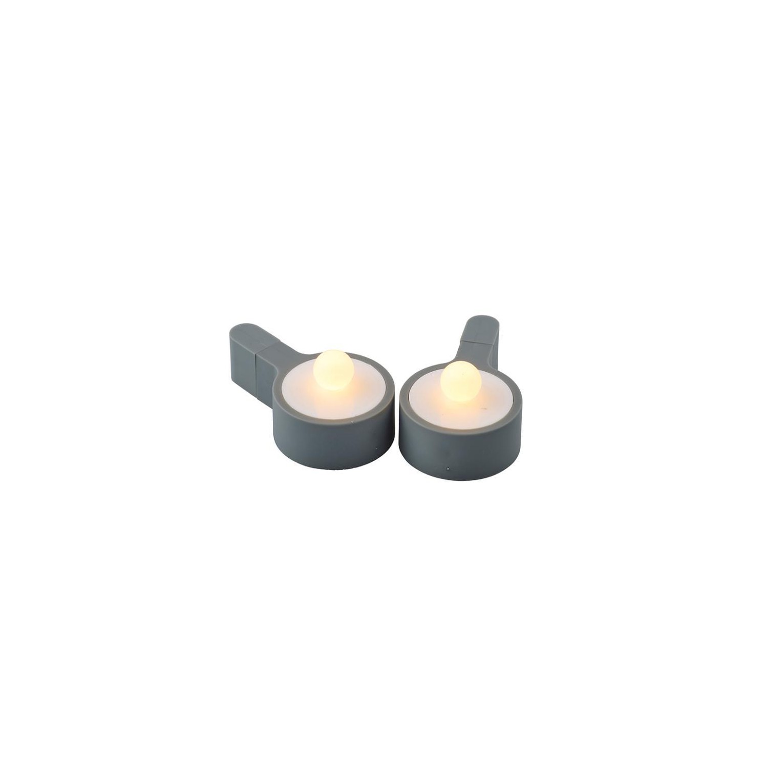 Tealight Sirius Amalia set 2 Gris