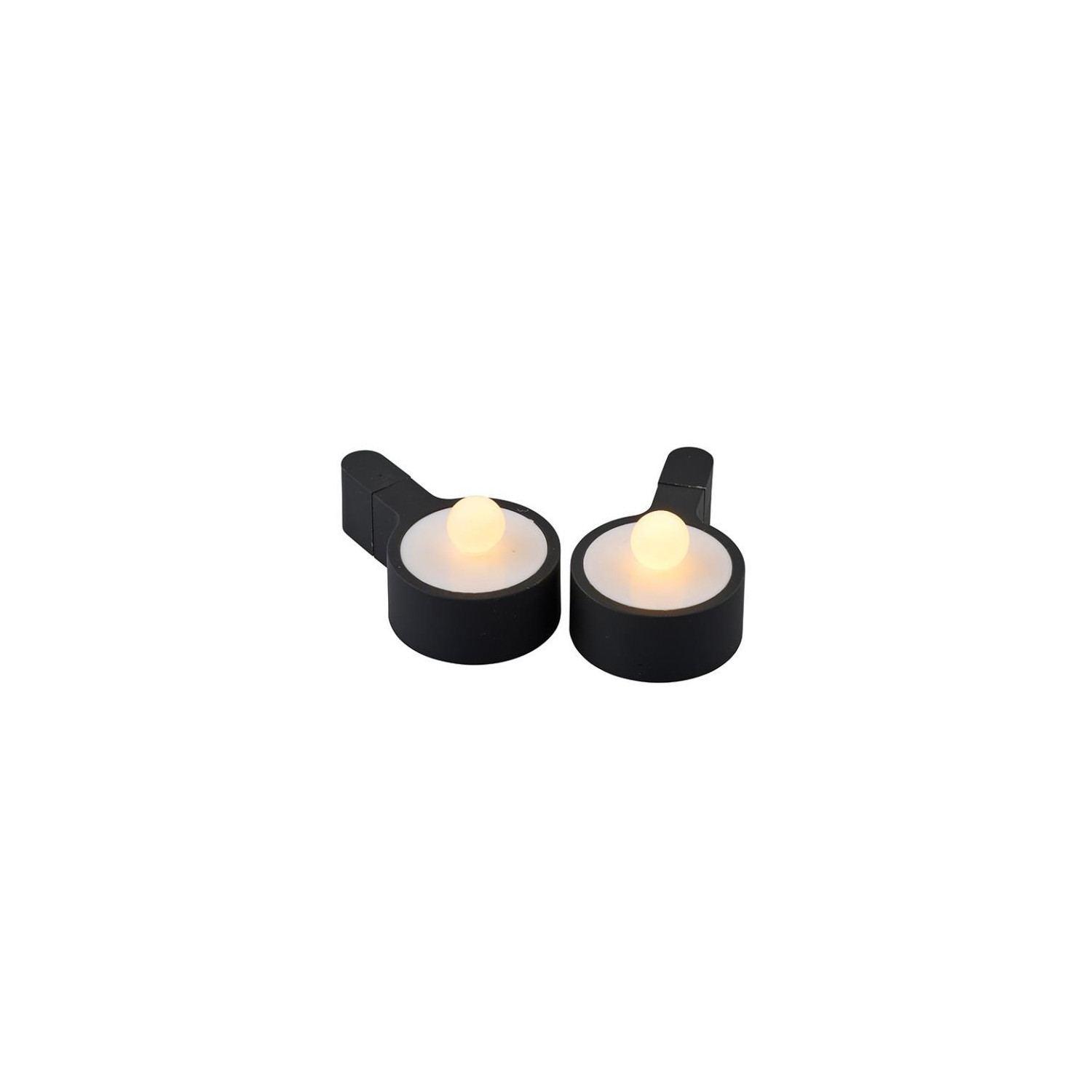 Tealight Sirius Amalia set 2 Negro