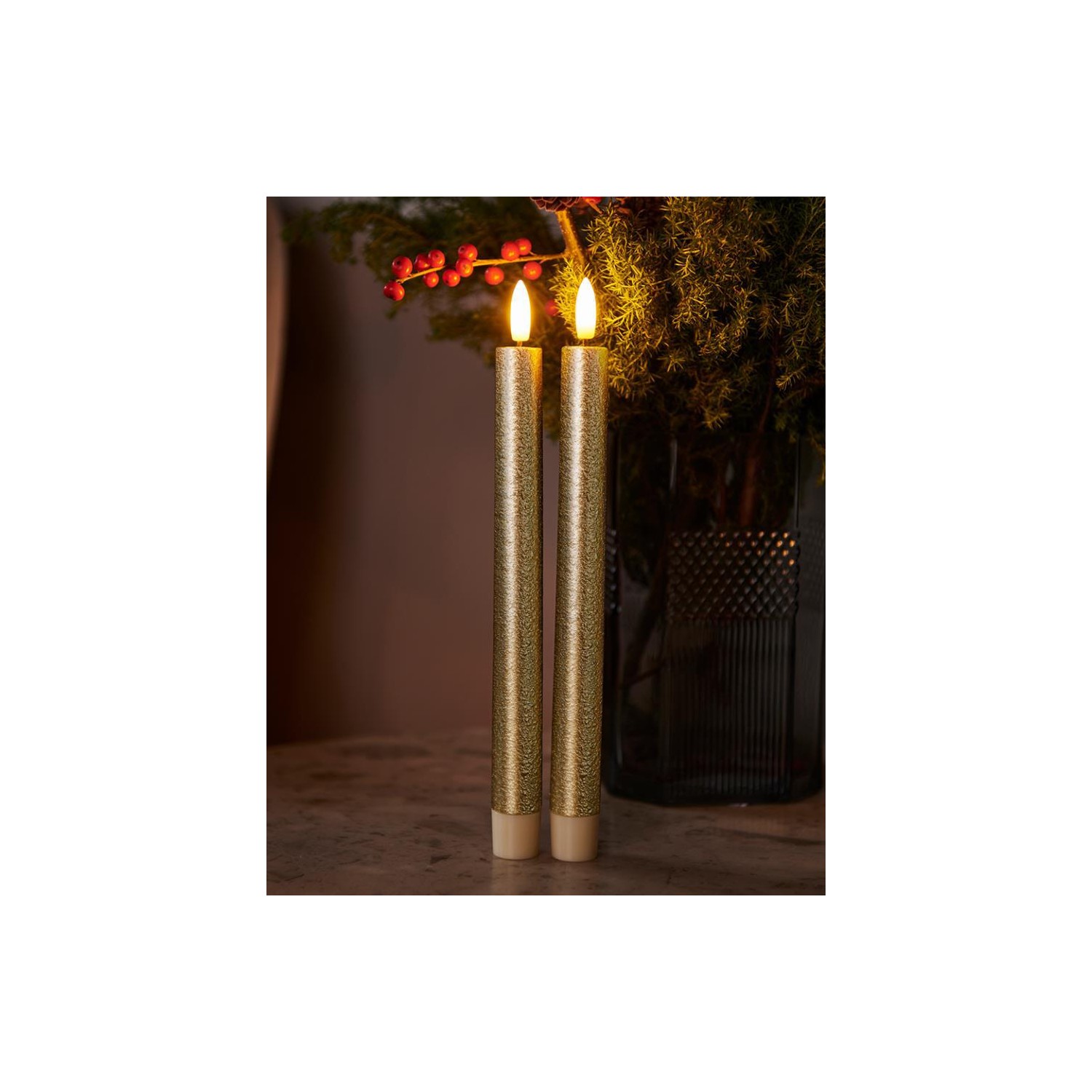 Sirius velas Sille Set 2 Doradas