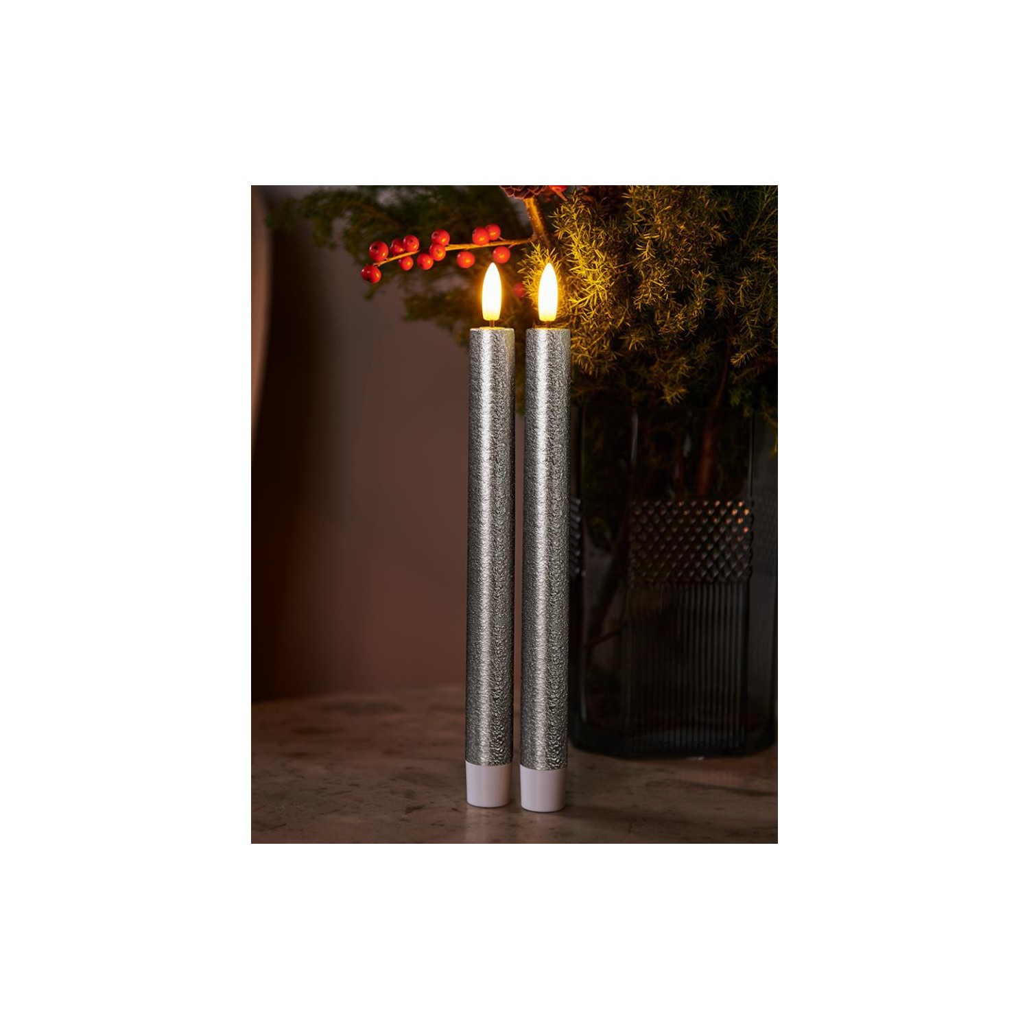 Sirius velas Sille Set 2 Plata