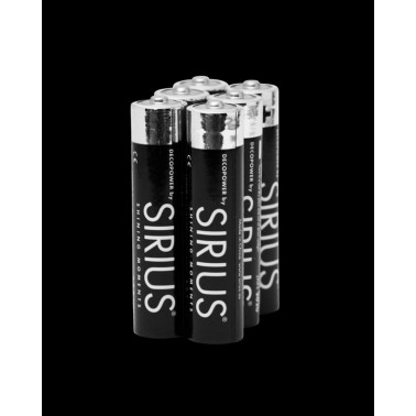 Pilas Sirius DecoPower AAA pack 6