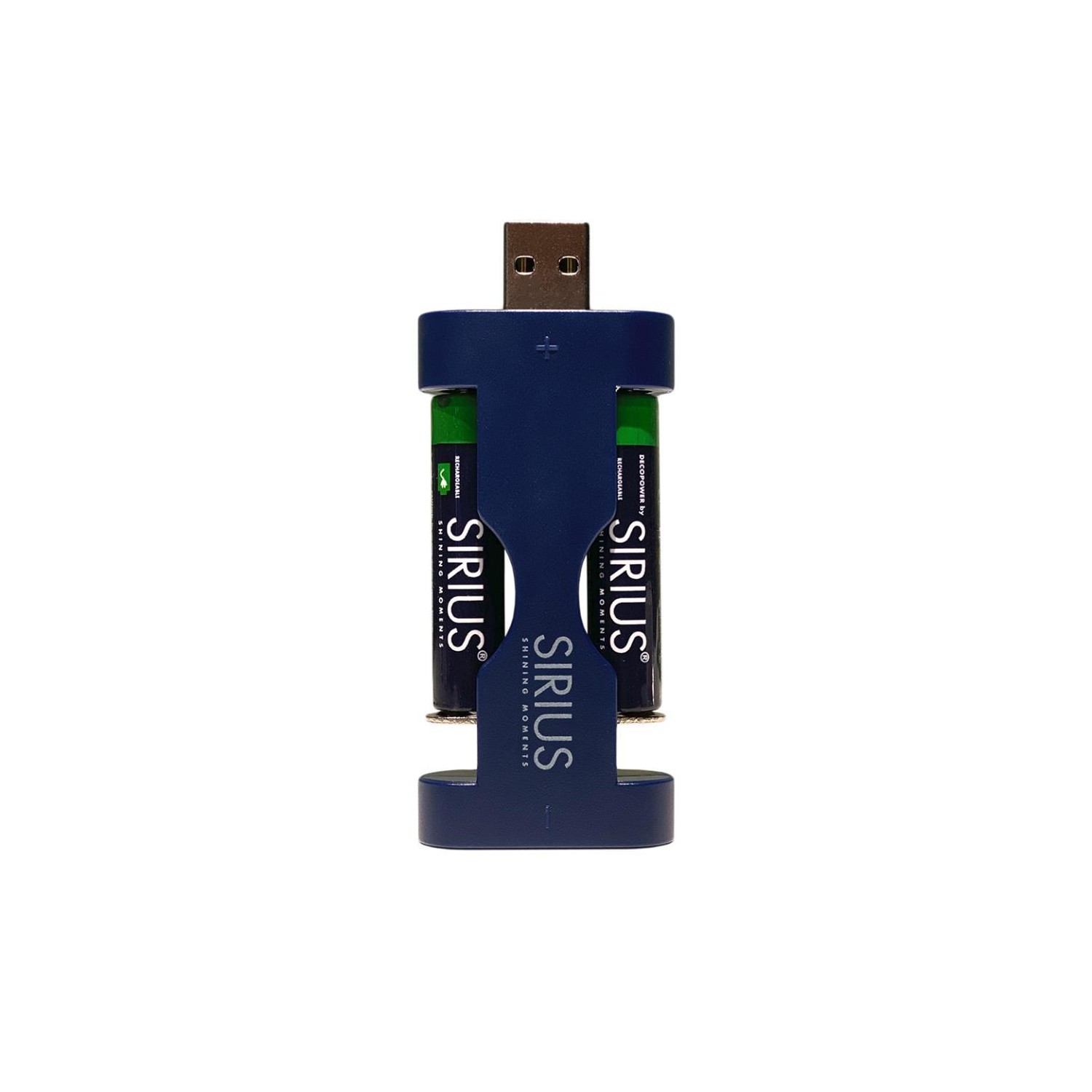 Cargador Sirius DecoPower USB incl  4xAAAA  