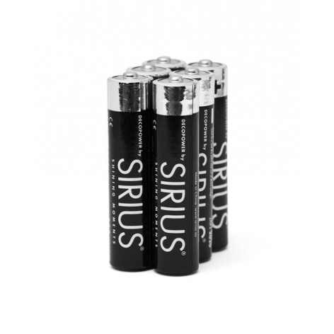 Pilas Sirius DecoPower AAAA pack 6