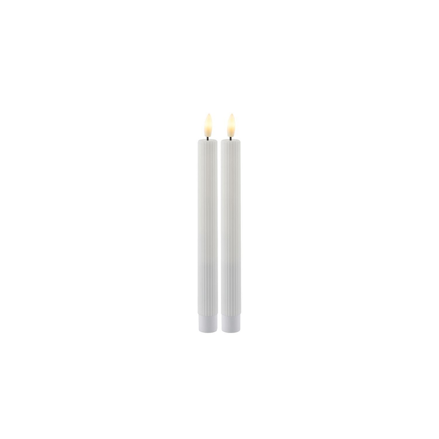 Set 2 Velas Sirius Smilla Altas Recargables 