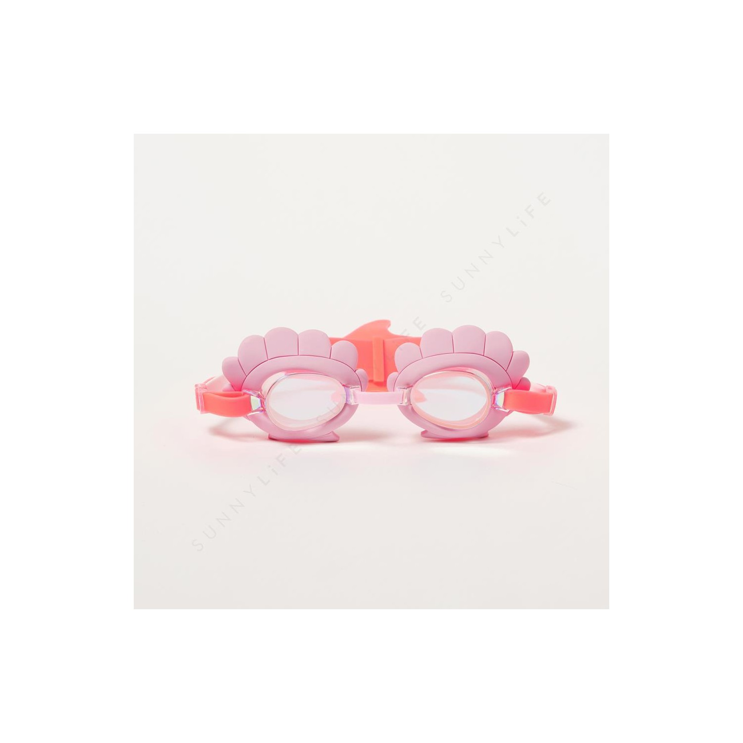Melody the Mermaid Mini Swim Goggles Neon Strawber