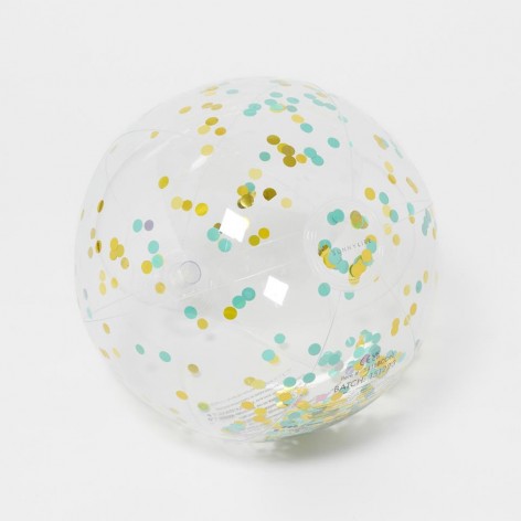 Inflatable Beach Ball Confetti Multi