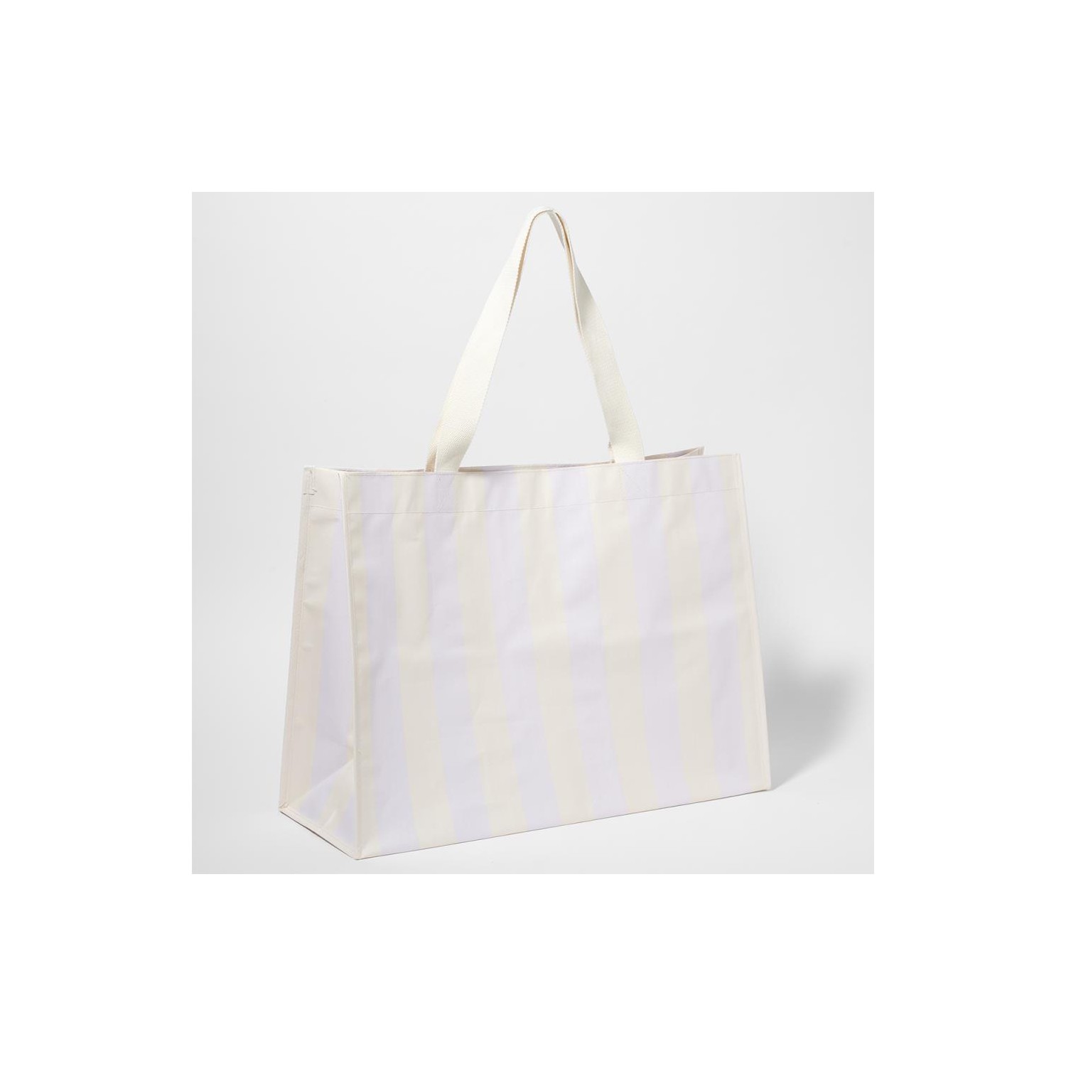 Carryall Beach Bag Rio Sun Pastel Lilac Stripe