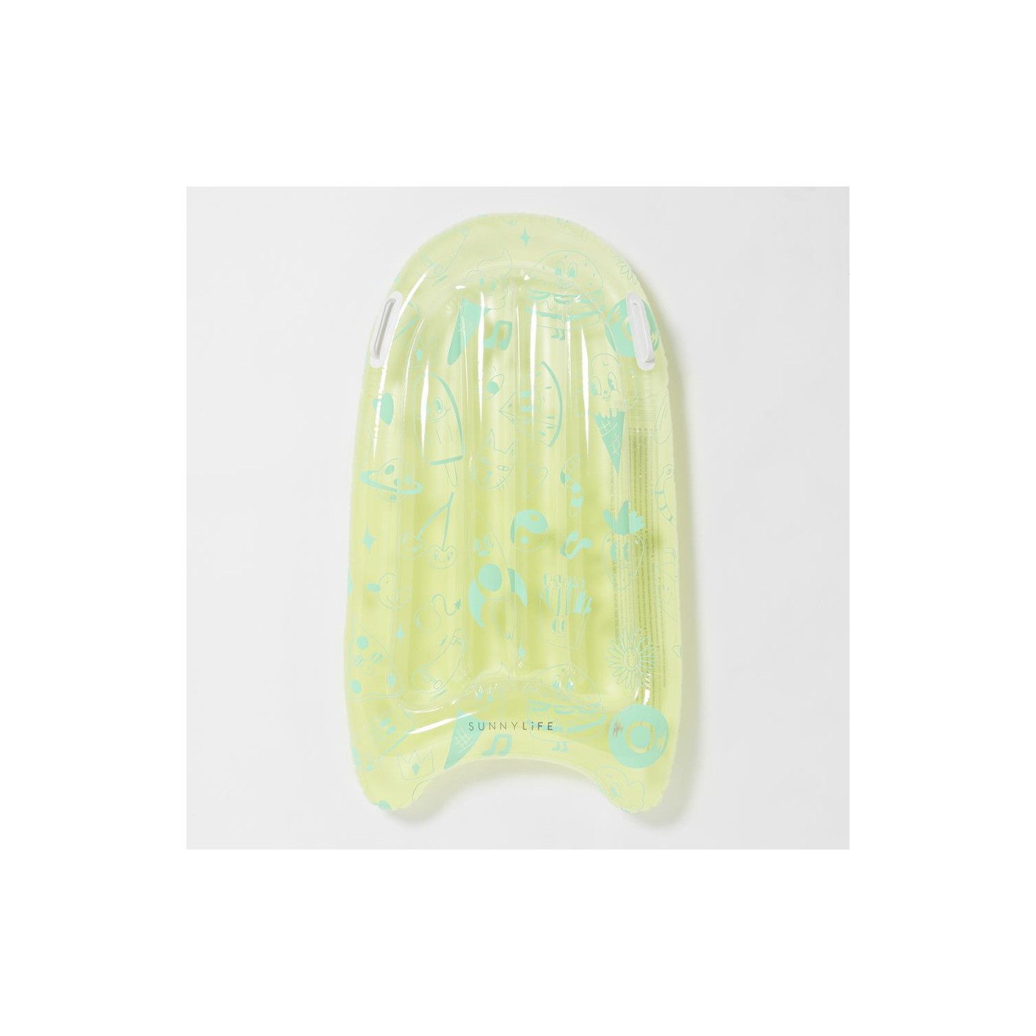 Inflatable Boogie Board The Sea Kids Blue-Lime