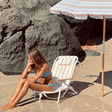 Luxe Beach Chair Rio Sun Multi Stripe