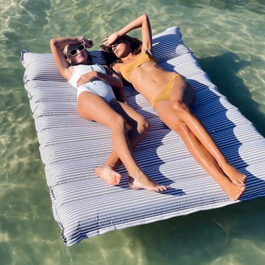 Luxe Twin Vintage Lie-On Float The Vacay Stone Str