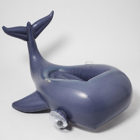 Luxe Ride-On Float Moby Dick Navy