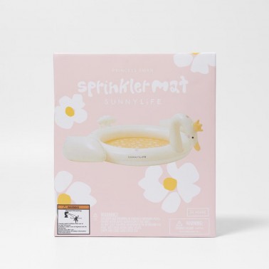 Kids Sprinkler Mat Princess Swan Multi