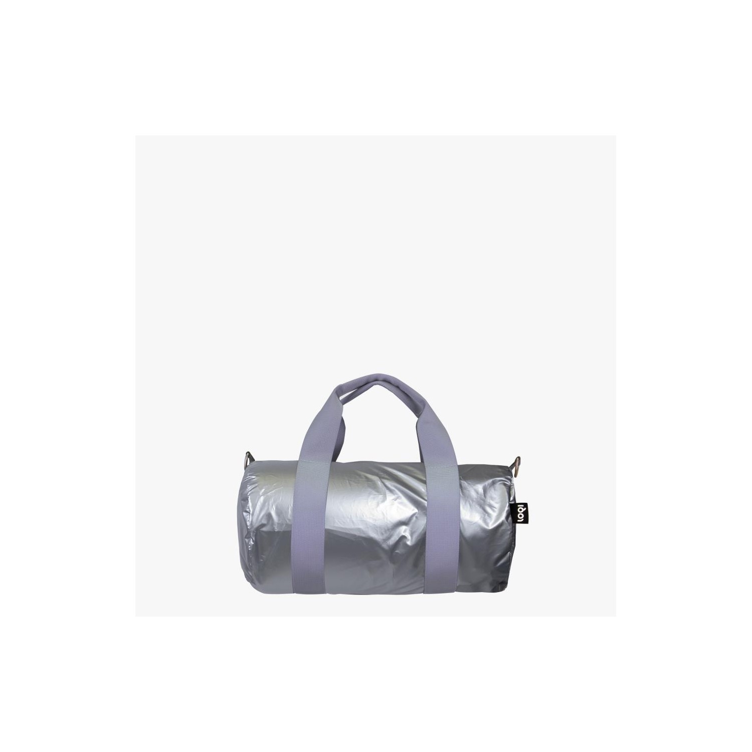 Bolsa fin de Semana Mini Loqi Metallic Plata