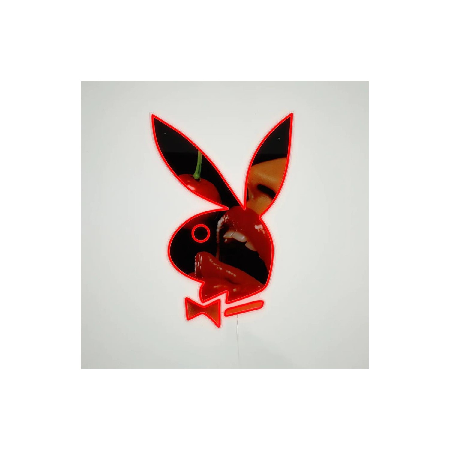 Glass Wall Neón Locomocean  Playboy Bunny Cherry