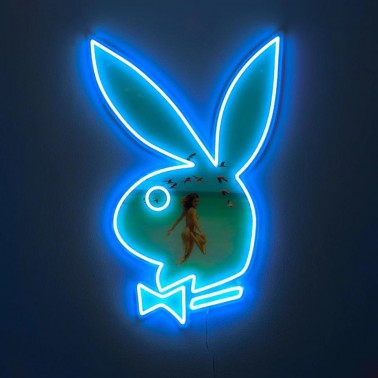 Glass Wall Neón Locomocean  Playboy Bunny Summer
