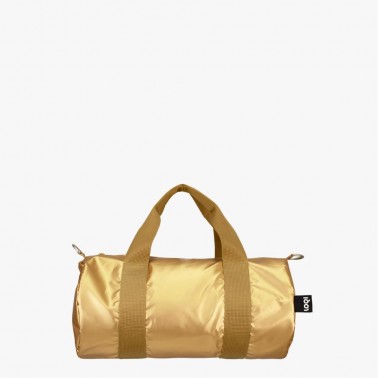 Bolsa Fin de Semana Mini Loqi Metallic Gold