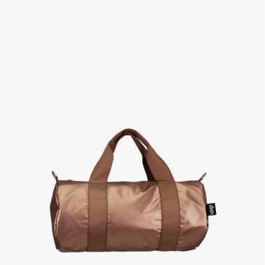 Bolsa fin de Semana Mini Loqi Metallic Rose Gold