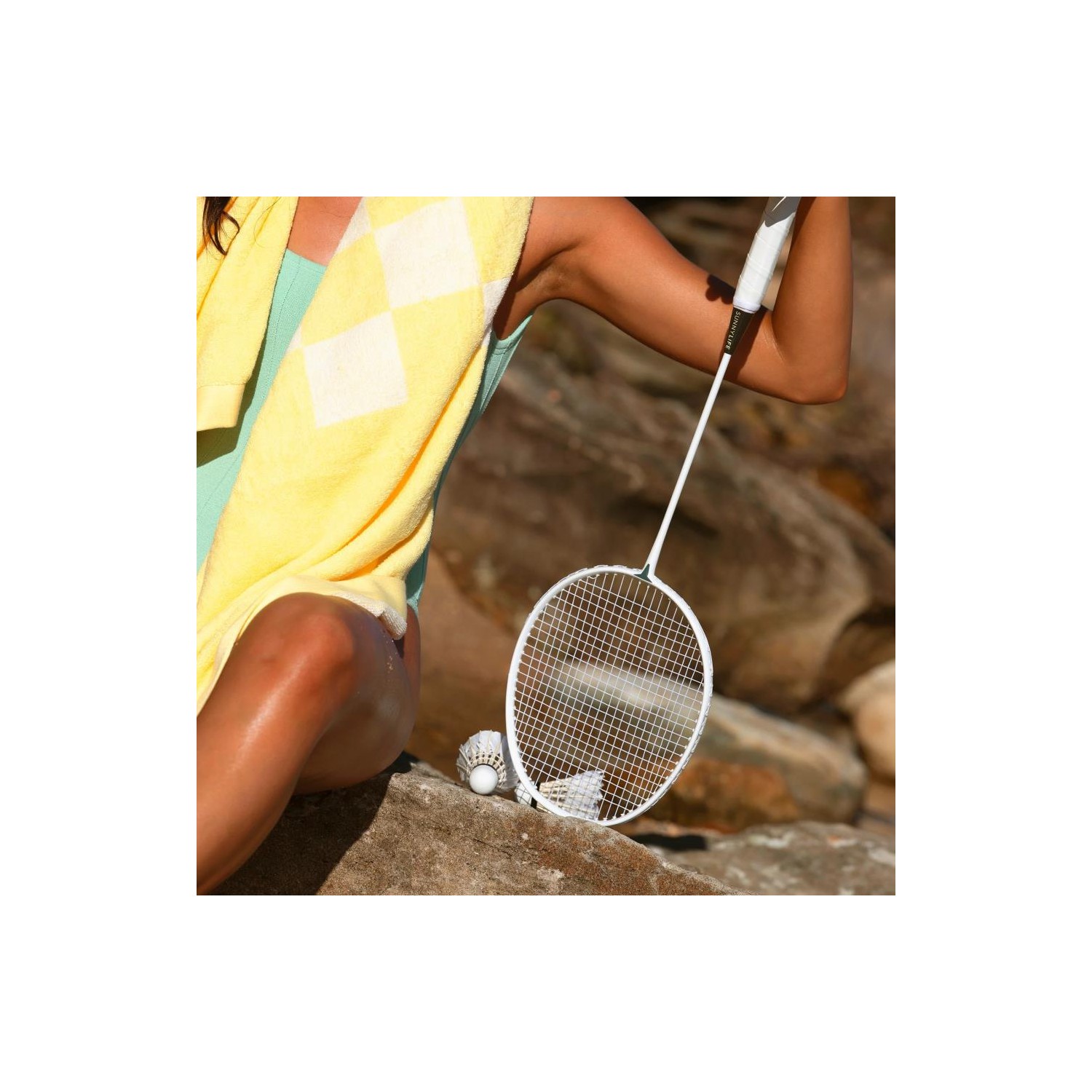 Badminton Set Sunnylife Casa Blanca