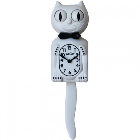 Original Kit-Cat Clock Blanco 40cms