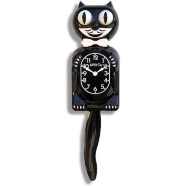 Original Kit-Cat Clock Negro 40cms