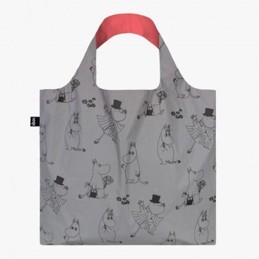 Bolsa Loqi Moomin Family Pattern