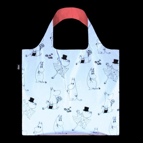 Bolsa Loqi Moomin Family Pattern