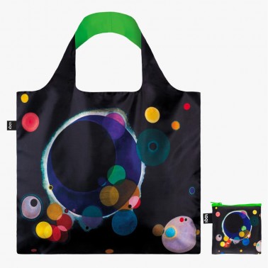 Bolsa Loqi Wassily Kandinsky Several Circles Neon