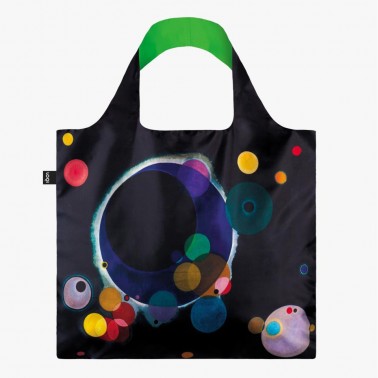 Bolsa Loqi Wassily Kandinsky Several Circles Neon