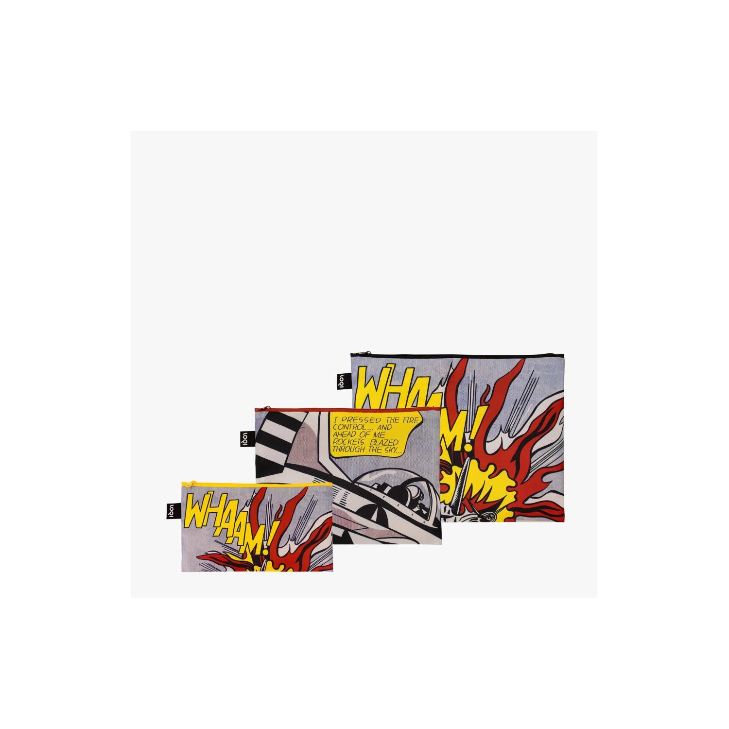 Set Neceseres Loqi Roy Lichtenstein Whaam 