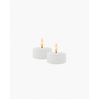 Set 2 Tealights Sirius Sille Recargables Ø6cm  H3