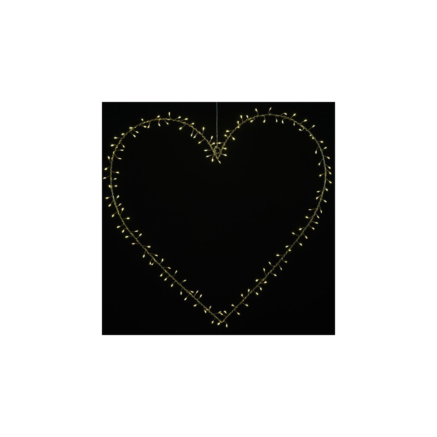 Adorno Sirius Liva Heart 64cm Gold